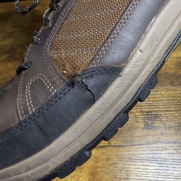 Danner Riverside Shoes Mens Size 13 Brown Leather Work Hiking‎ Trail 15343 - Picture 4 of 7